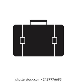 Diseño de símbolo de ilustración vectorial de icono de maletín