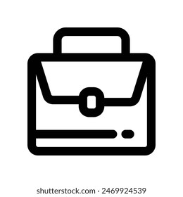 briefcase icon. vector line icon for your website, mobile, presentation, and logo design.