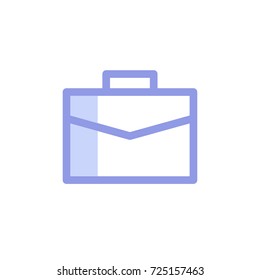 Briefcase icon vector. Briefcase modern icon style design