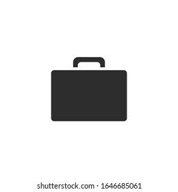 briefcase Icon vector sign isolated for graphic and web design. briefcase symbol template color editable on white background.
