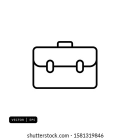 Briefcase Icon Vector - Sign or Symbol