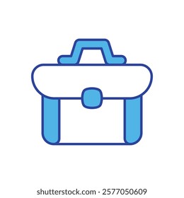 Briefcase icon vector stock illustration