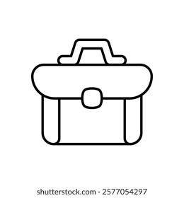 Briefcase icon vector stock illustration