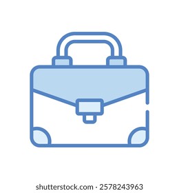 Briefcase icon vector stock illustration