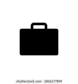 Vector de icono de maletín. icono de maleta. símbolo del equipaje.
