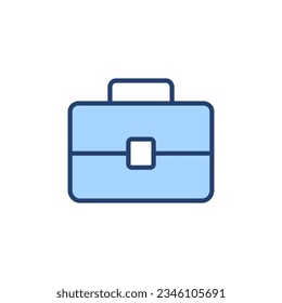 Vector de icono de maletín. símbolo y signo de maleta. símbolo del equipaje.