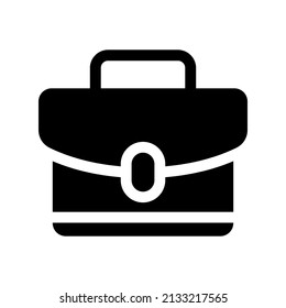 Briefcase Icon Vector Symbol Design Illustration