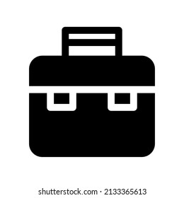 Briefcase Icon Vector Symbol Design Illustration