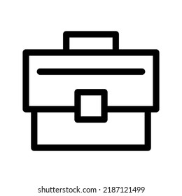 Briefcase Icon Vector Symbol Design Illustration