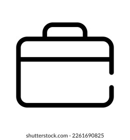 Ilustración de diseño de símbolo de vector de icono de maletín