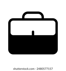 Briefcase Icon Vector Symbol Design Illustration