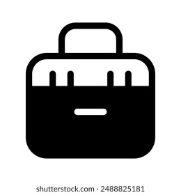 Briefcase Icon Vector Symbol Design Illustration