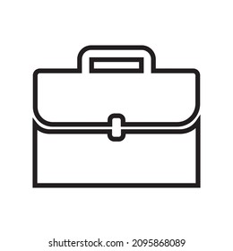 Briefcase icon vector symbol illustration
