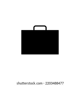 Briefcase icon vector for web and mobile app. suitcase sign and symbol. luggage symbol.