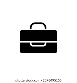 Briefcase icon web design in vector