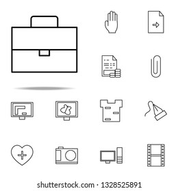 briefcase icon. Web icons universal set for web and mobile
