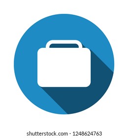 briefcase icon. work tool. vector illustration. flat design