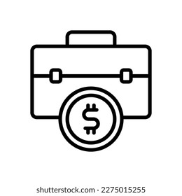 briefcase icon for your website design, logo, app, UI.