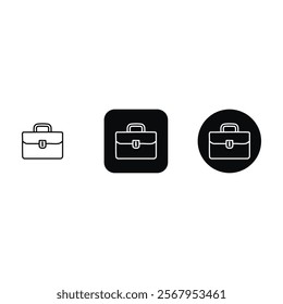 briefcase icon,briefcase vector icon set 