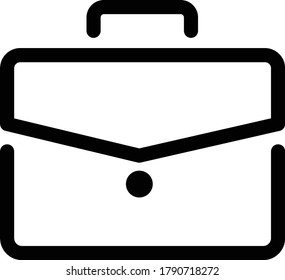 Briefcase icon.Business Portfolio Vector Icon
