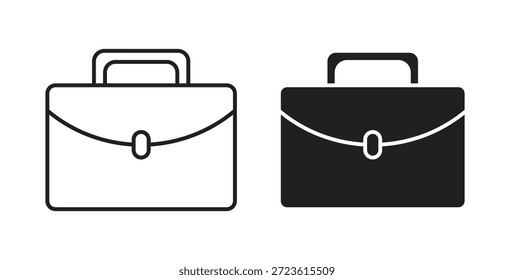 Ícones de porta-arquivos definidos isolados em uma ilustração vetorial plana de fundo branco.