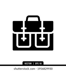 Briefcase icons vector collection, illustration logo template in trendy style. Suitable for many purposes.