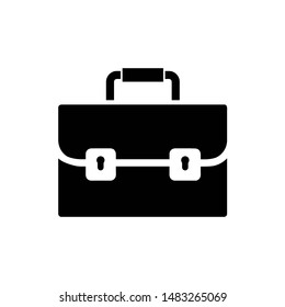Briefcase icon,vector illustration. Flat design style. vector briefcase icon illustration isolated on White background, briefcase icon Eps10. briefcase icons graphic design vector symbols.