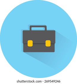 Ilustración de la vitrina. Icono de vector plano.