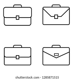 Briefcase Line Icon