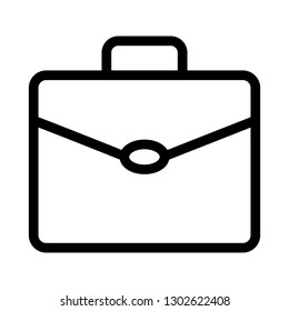 briefcase line icon 