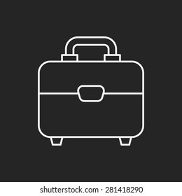 briefcase line icon