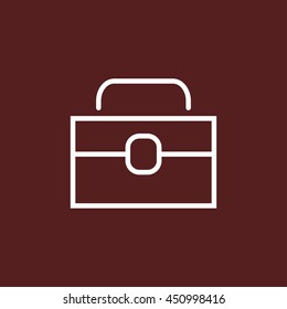 briefcase line icon