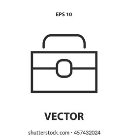briefcase line icon