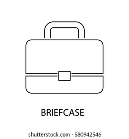 briefcase line icon
