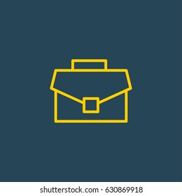 briefcase line icon