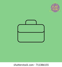 briefcase line icon