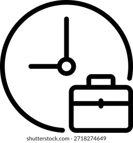 vetor de ilustração do ícone de linha do porta-arquivos