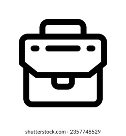 briefcase line icon. vector icon for your website, mobile, presentation, and logo design.