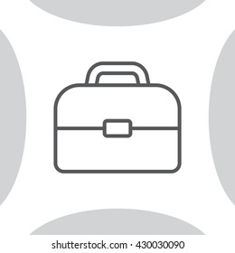 Briefcase, linear icon