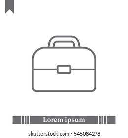 Briefcase, linear icon