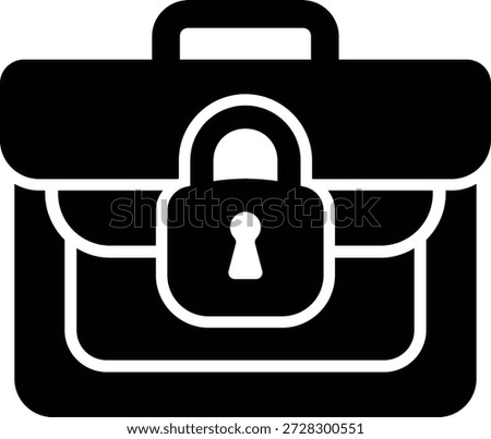 briefcase lock password login lock briefcase security protection suitcase 14657