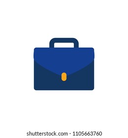 Icono de portafolio azul maleta de: vector de stock (libre de regalías)  537742255 | Shutterstock