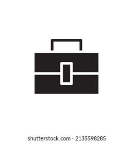 Briefcase logo icon sign symbol design. vector illustration template isolated