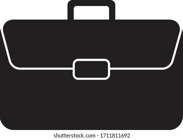 briefcase logo stock illustration design