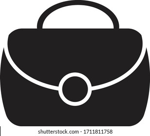 briefcase logo stock illustration design