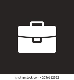 Briefcase logo vector illustration design template