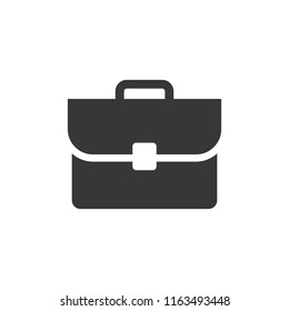 briefcase. monochrome icon