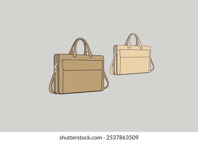 Un maletín es un bolso o estuche estrecho en forma de caja de lados duros que se usa principalmente para transportar papeles y está equipado con un asa.