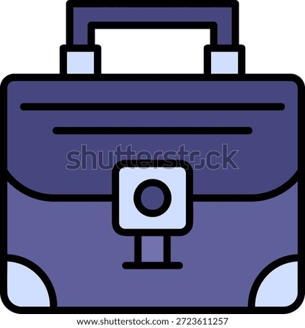 Briefcase New Creative Icon Design Vector