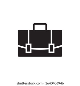 Briefcase office icon vector design template